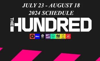 The Hundred Schedule 2024