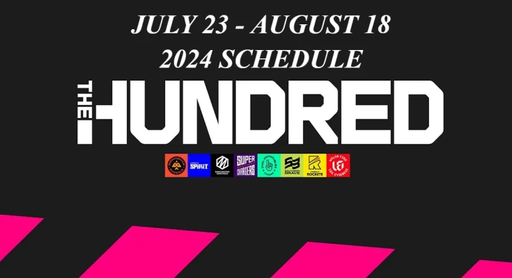 The Hundred Schedule 2024